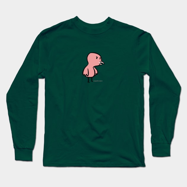 Angry Ruby Long Sleeve T-Shirt by Cooper Lit